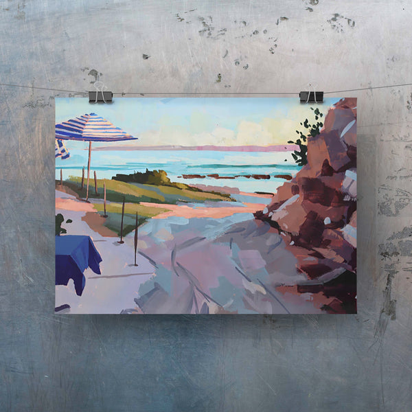 Path to Hendry's - Paper Print