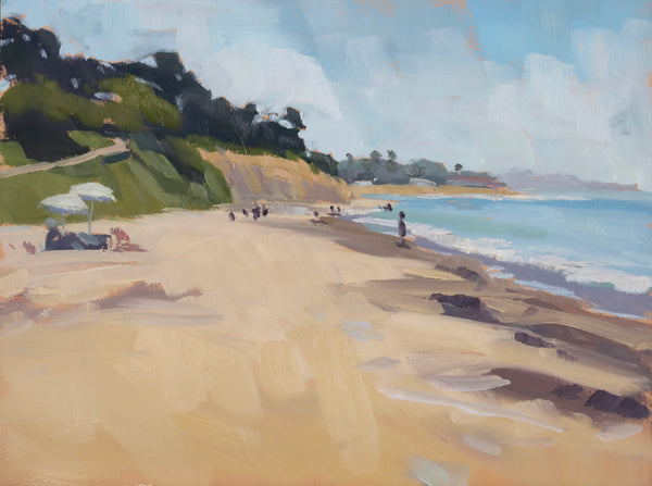 East Beach Plein Air Afternoon - 6x8