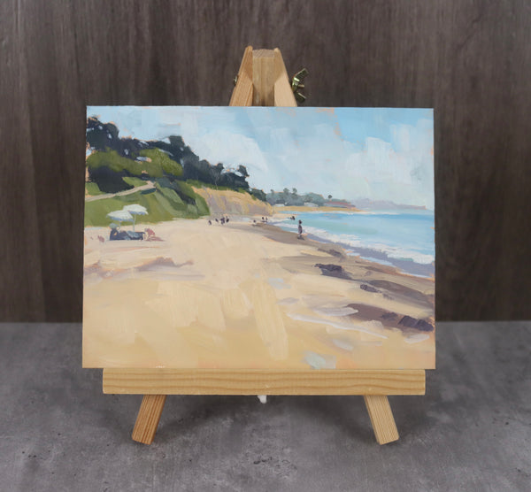 East Beach Plein Air Afternoon - 6x8