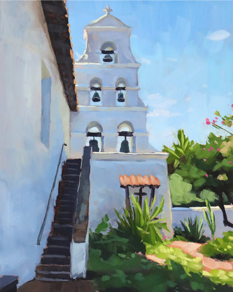 Mission San Diego - Paper Print