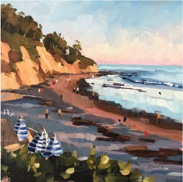 Hendry's Beach Golden Hour - Paper Print