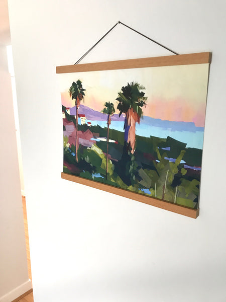 Santa Barbara Shoreline - Paper Print