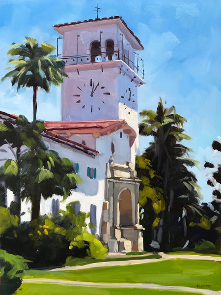 Santa Barbara Courthouse - Paper Print