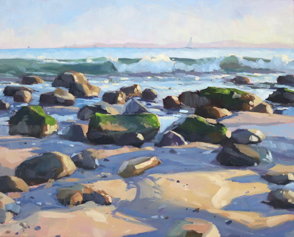 Hammond's Beach Rocks - Paper Print