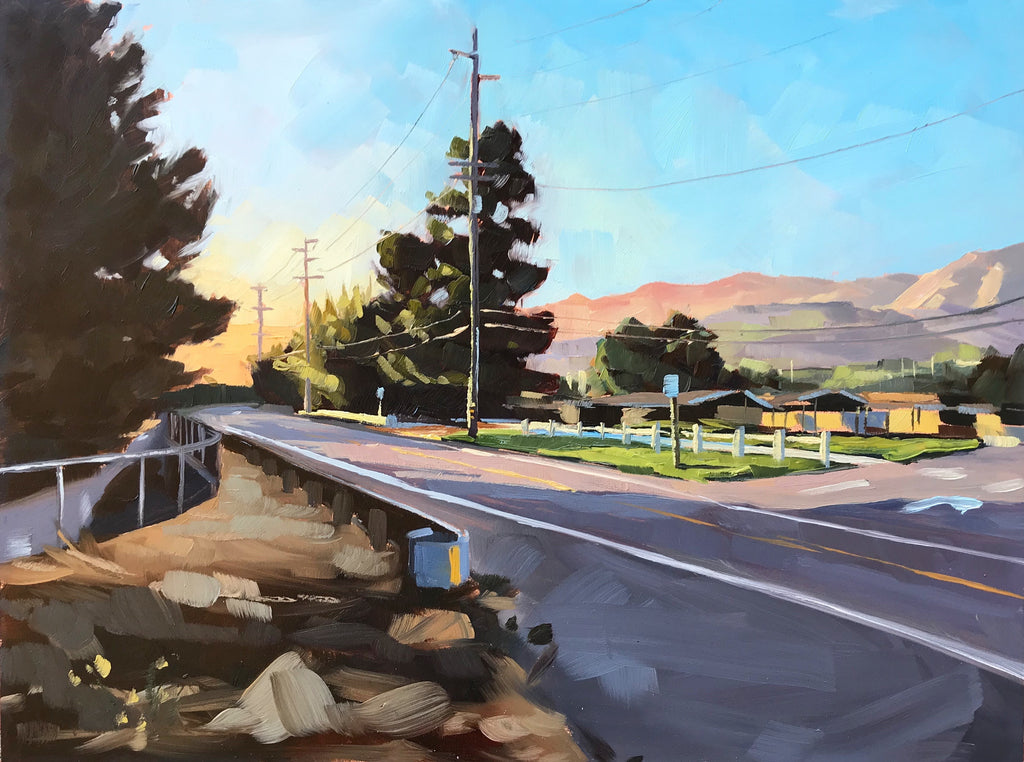 Foothill Road, Sunset