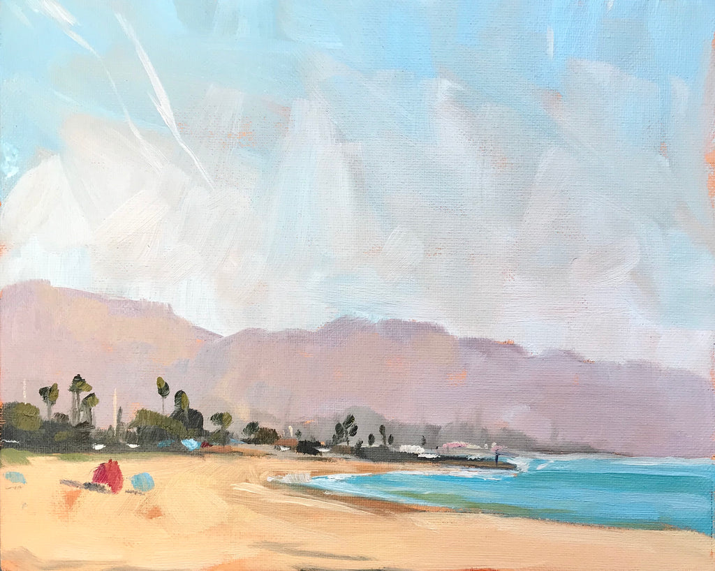 Santa Barbara Beach, Plein Air