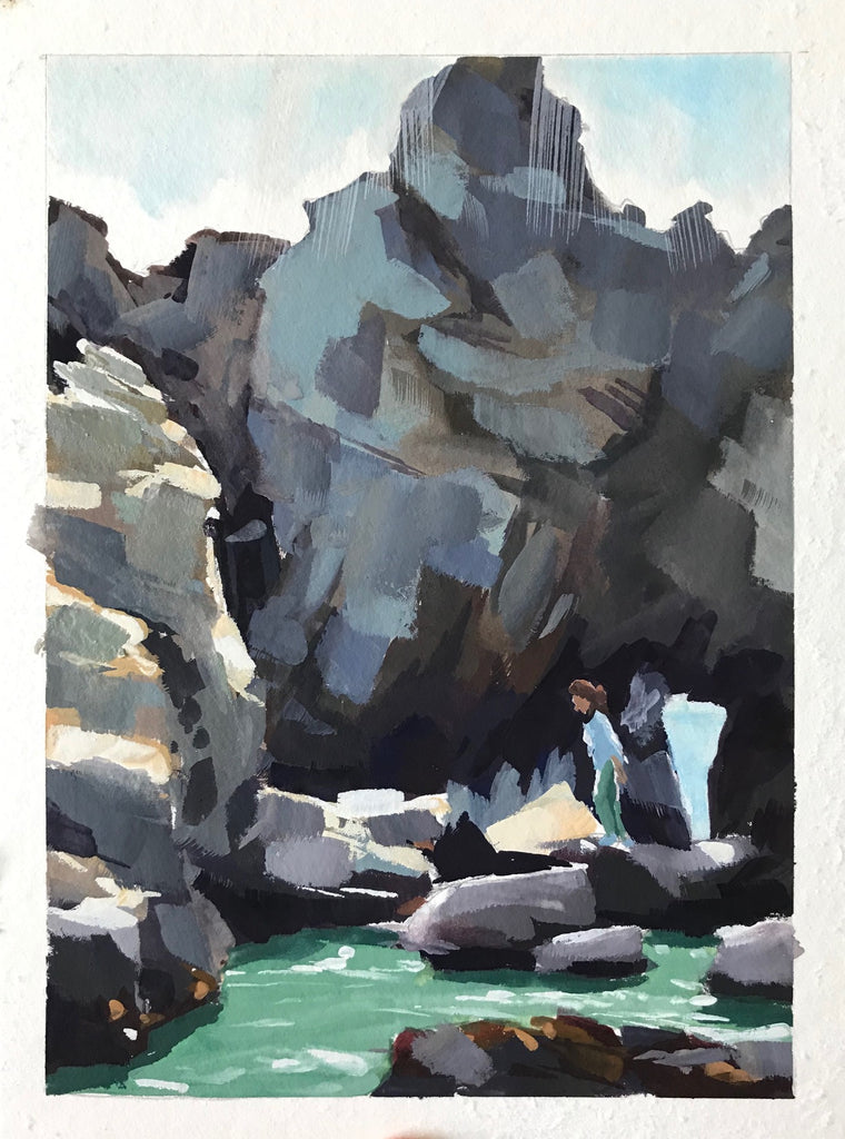 New Gouache Paintings Are Up!