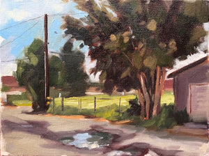 Wet Morning, Plein Air