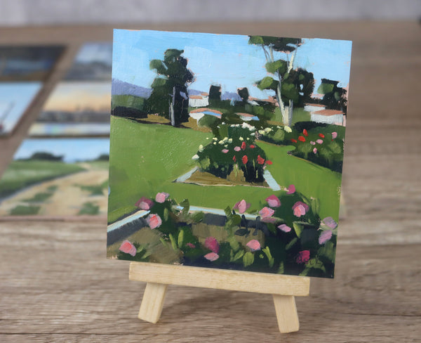 Mini Painting #10 Rose Garden