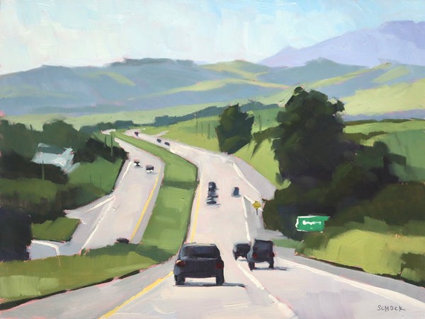 Heading West - 6x8