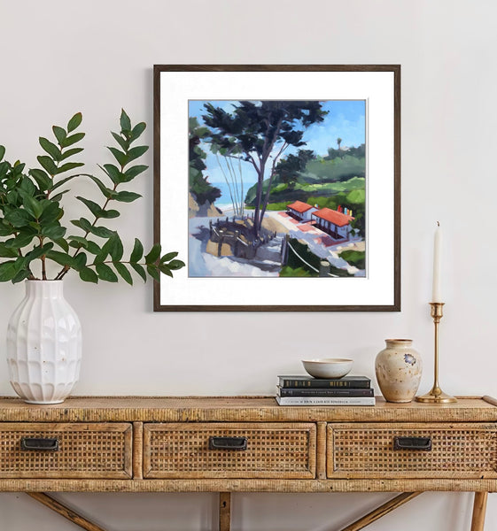 Hope Ranch Beach - Paper Print