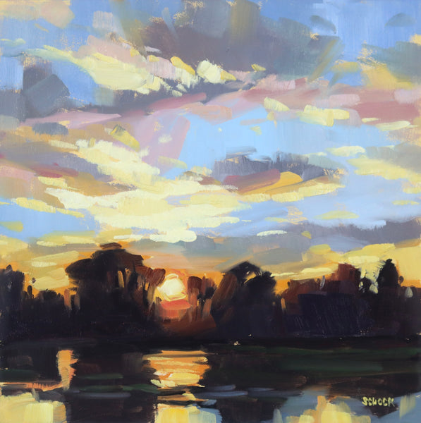 Summer Sunset - 6x6