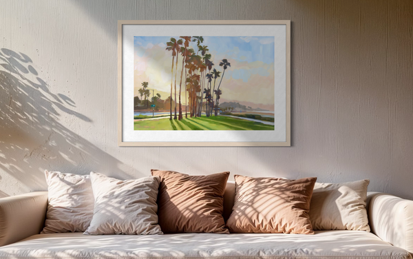 Sunrise on Cabrillo - Paper Print
