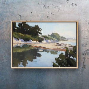 Goleta Beach Highs and Lows- 6x8