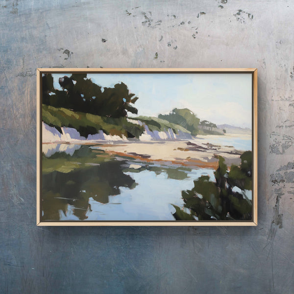 Goleta Beach Highs and Lows- 6x8