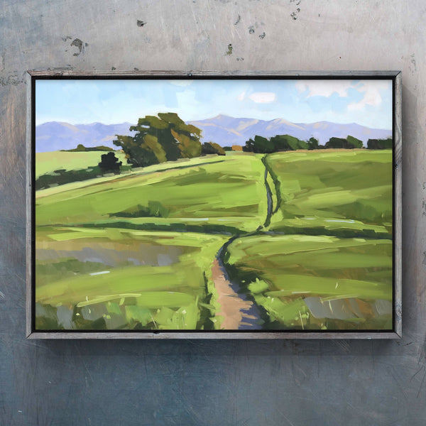 More Mesa Greens - 9x12