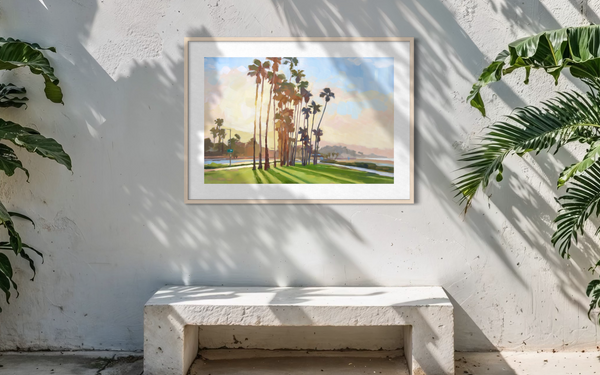 Sunrise on Cabrillo - Paper Print