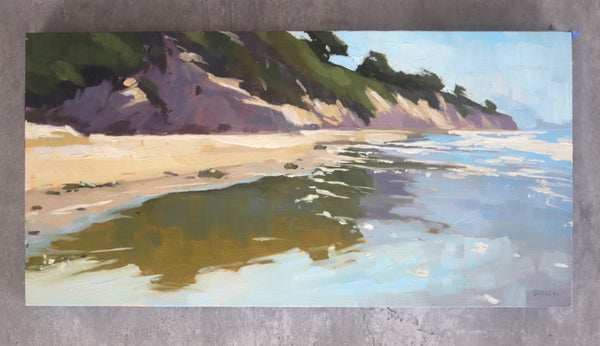 Hendry’s Beach Purple and Green - 6x12