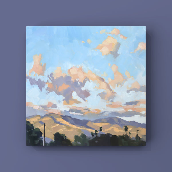 Santa Barbara Pink Clouds - 10x10