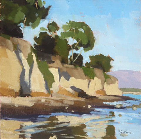 Mini Painting #4 Leadbetter Cliffs