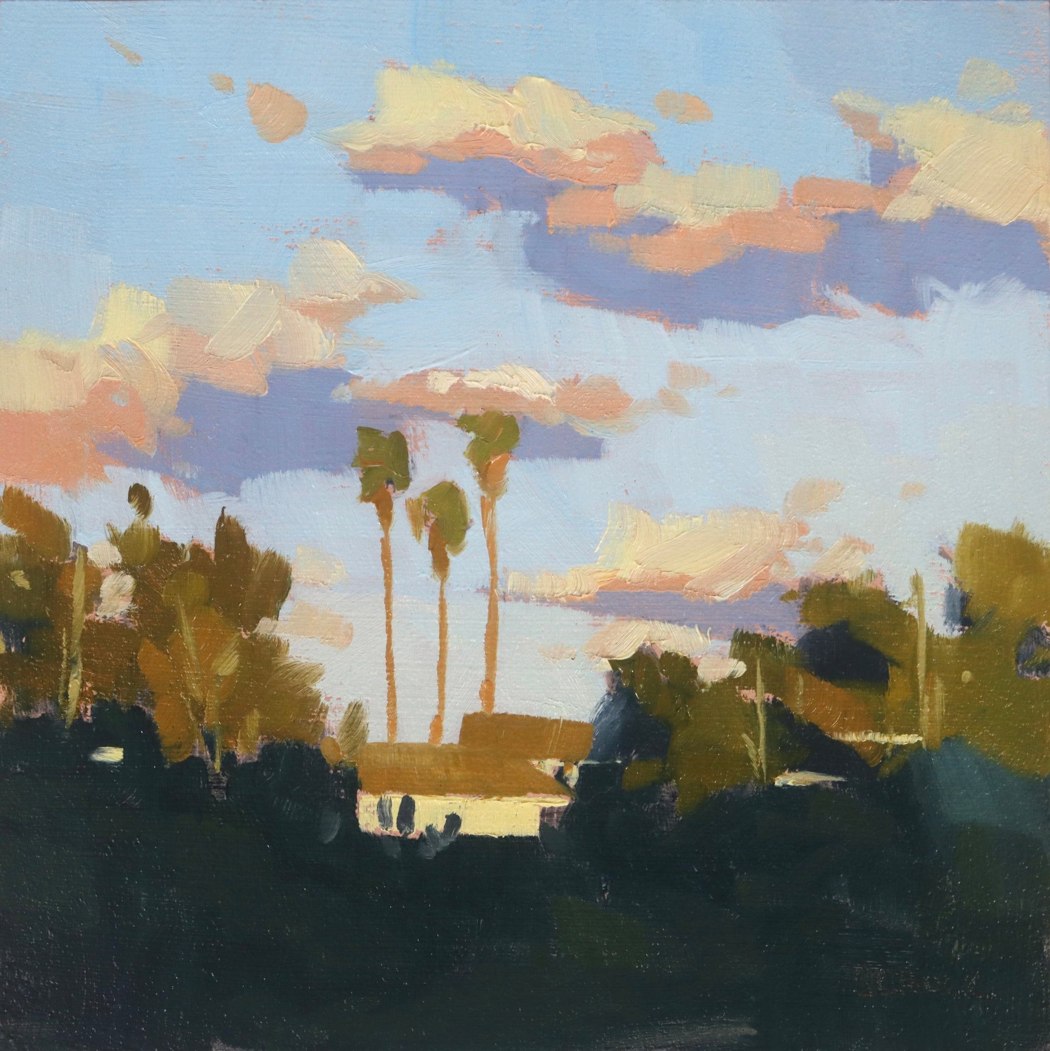 Mini Painting #12 Pink Sunset