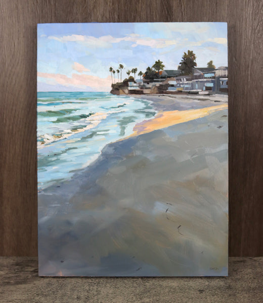 Last Bit of Sunlight, Miramar - 9x12