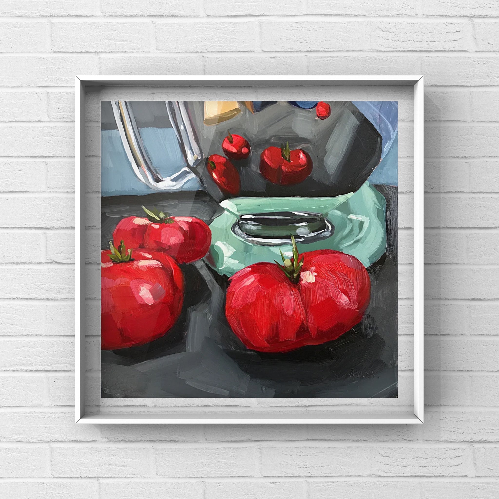 Mixer and Tomatoes - 6x6