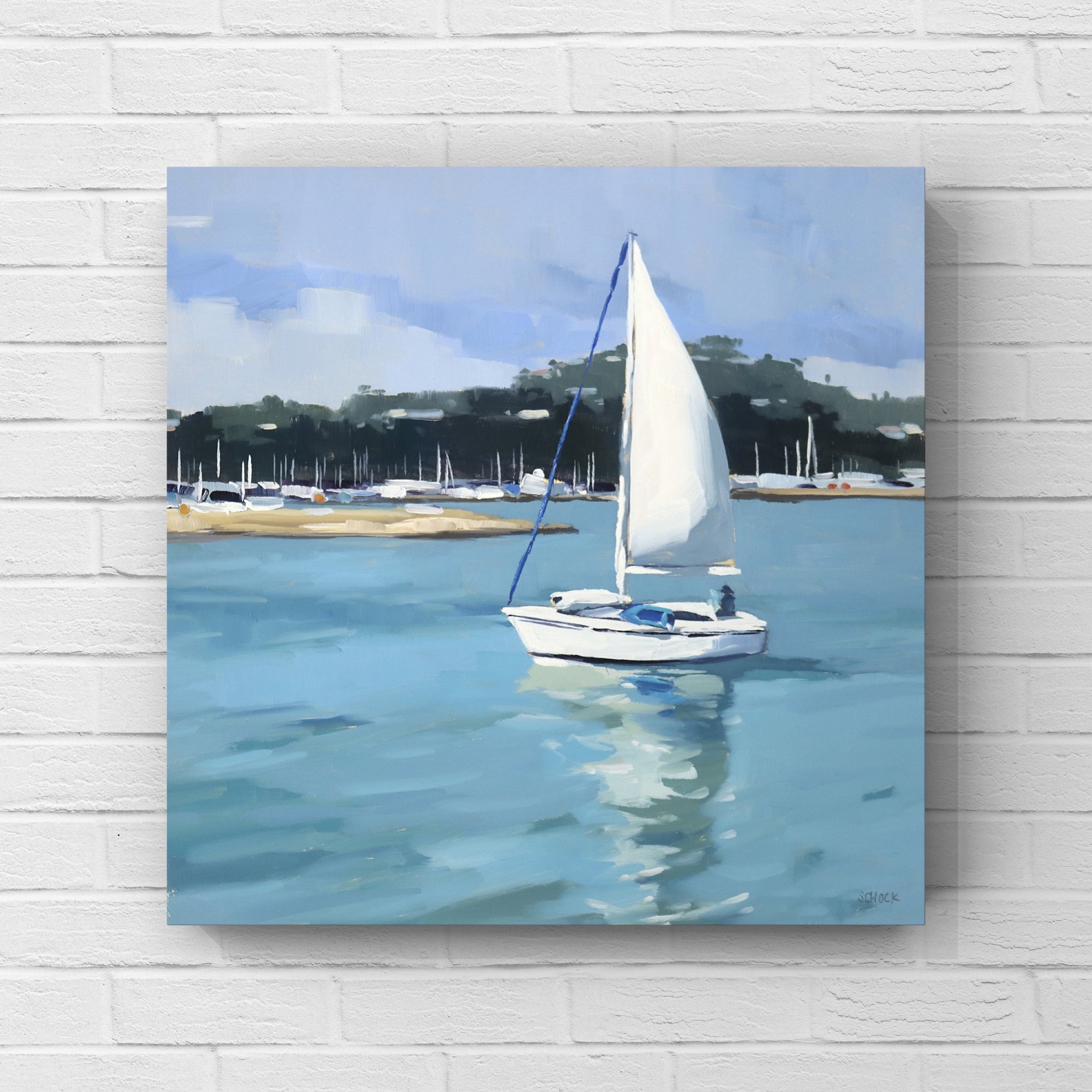 Sailing in Santa Barbara - 8x8