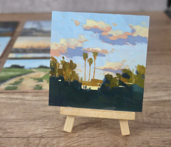 Mini Painting #12 Pink Sunset