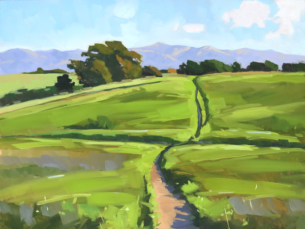 More Mesa Greens - 9x12