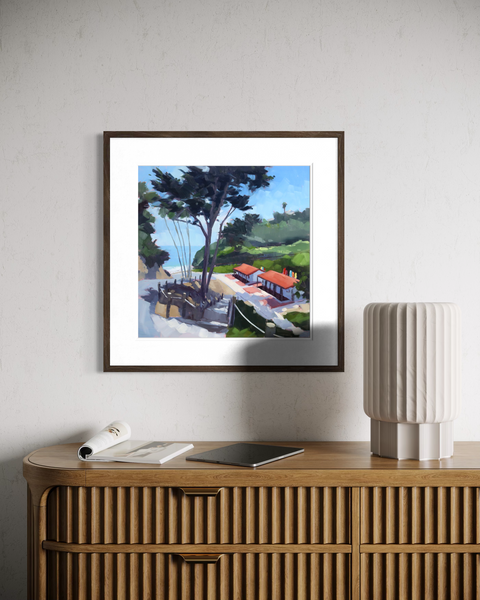 Hope Ranch Beach - Paper Print