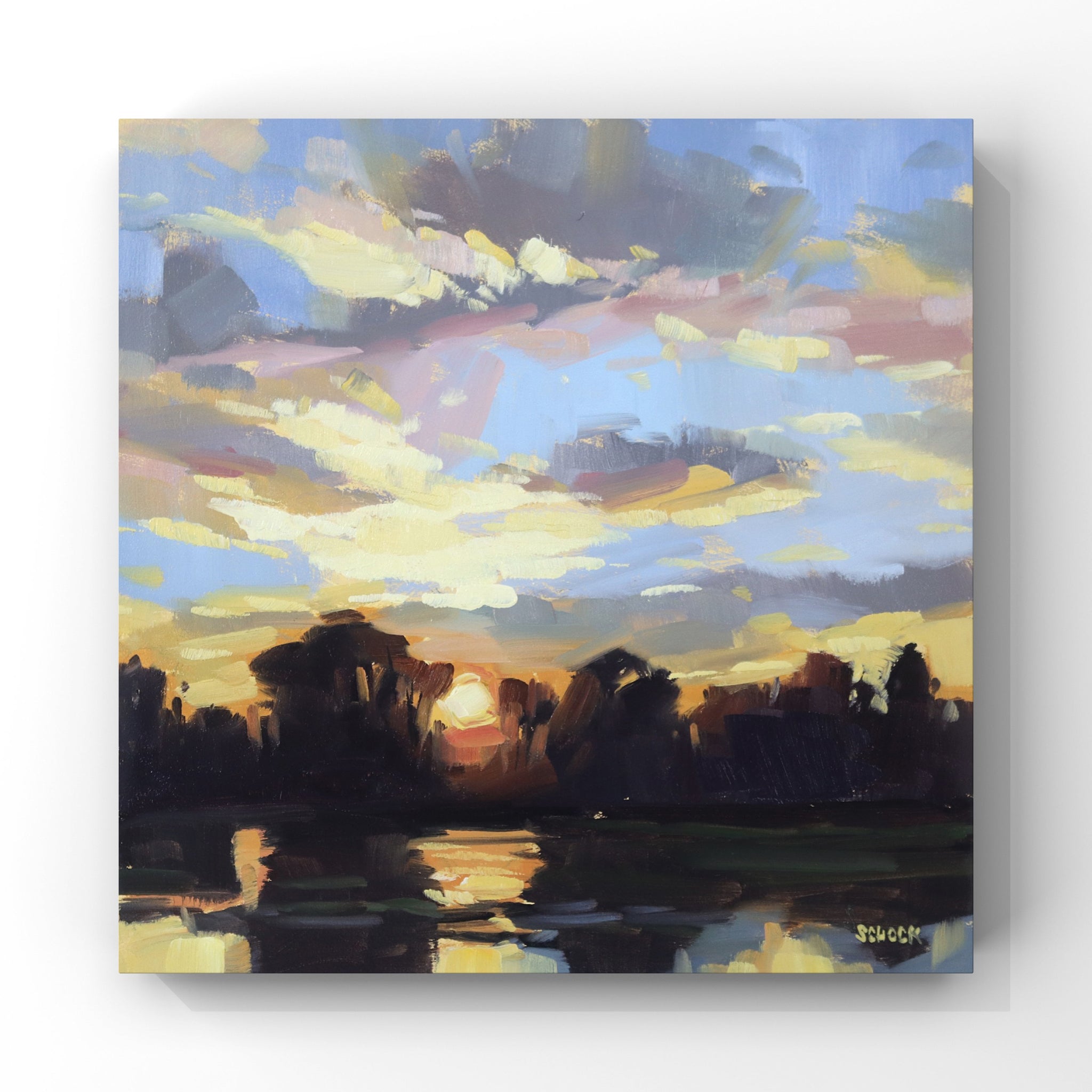 Summer Sunset - 6x6