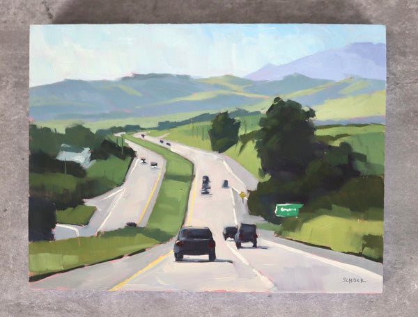 Heading West - 6x8