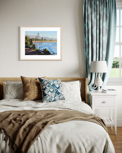 View from Coal Oil Point - Paper Print