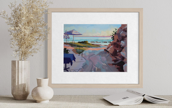 Path to Hendry's - Paper print