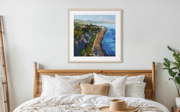 Santa Barbara From Above - paper print