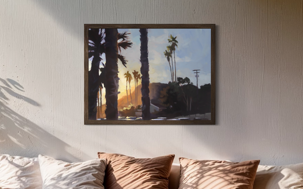 Haloed Giants - paper print