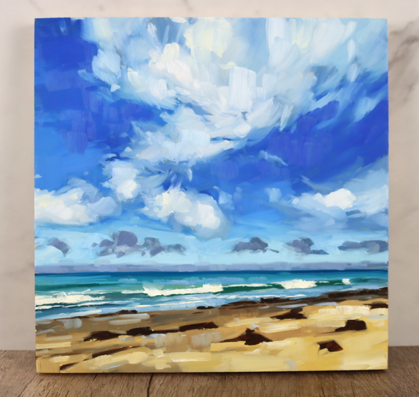 Beach Clouds - 10x10
