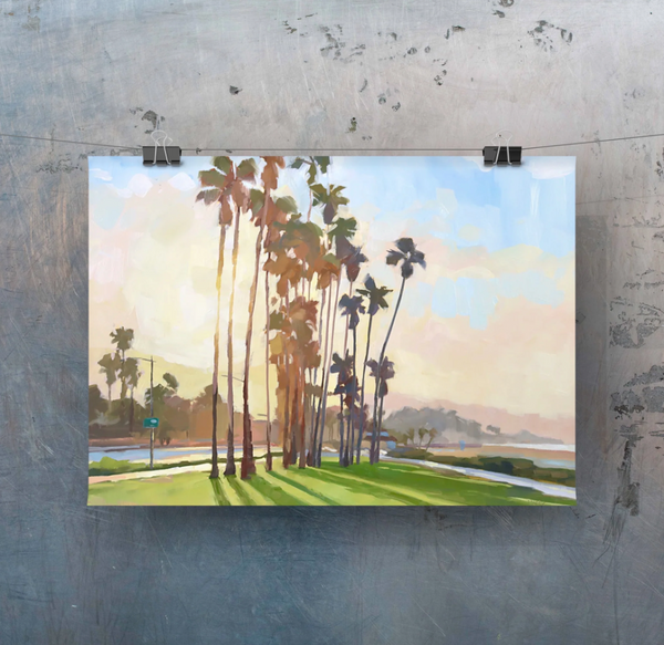 Sunrise on Cabrillo - Paper Print