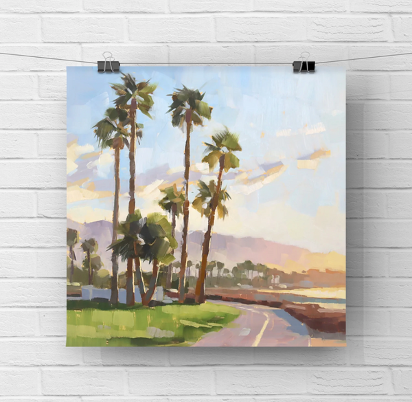 Cabrillo Palms - Paper Print