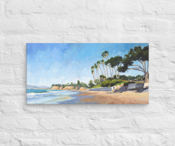 Butterfly Beach Panorama - Canvas Print