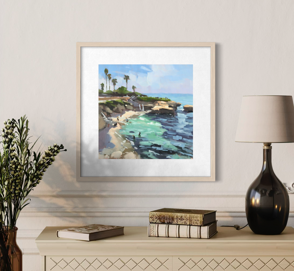 La Jolla, San Diego - paper print