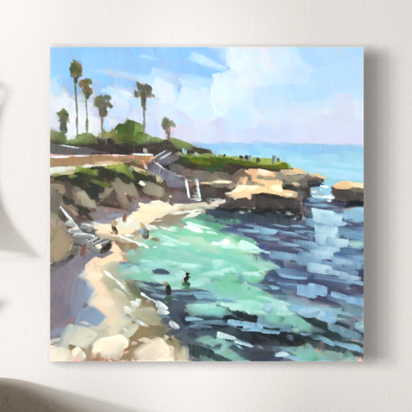 La Jolla, San Diego - paper print