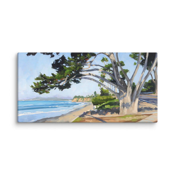 Butterfly Beach Tree - Canvas Print