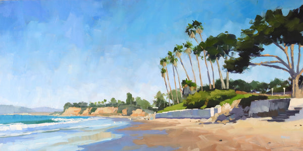 Butterfly Beach Panorama - Canvas Print