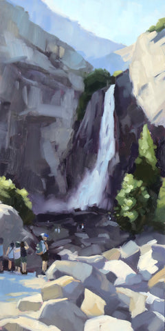 Yosemite Falls - 6x12
