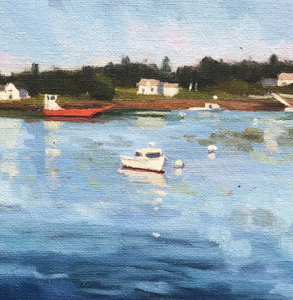 Port Clyde Boats, 6x12